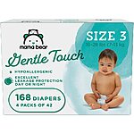 Prime Members: Mama Bear Gentle Touch Diapers: 168-Count (Size 3) 3 for $42.80 &amp; More w/ S&amp;S + Free S/H