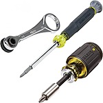 Select Stores: 3-Pc Klein Tools Multi-Bit Screwdriver and Mini Ratchet Tool Set $6.35 (valid In-Store Only)