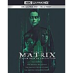 The Matrix 4-Film: Déjà Vu Collection (4K UHD + Blu-ray) $36 + Free Shipping