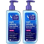 8-oz Clean & Clear Deep Cleaning Face Wash (Night Relaxing) + $5 Walgreens Cash 2 for $6.40 &amp; More + Free Store Pickup ($10 Min.)