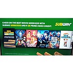 Select Amazon FireTV/Stick Owners: View a Subway Ad &amp; Get $5 Video Credit Free via Device Only