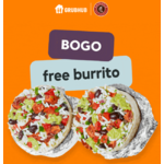 Chipotle via Grubhub: Chipotle Burrito Buy 1, Get 1 Free ($20 Minimum Spend)