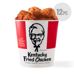 Select KFC Restaurants: 12-Piece Fried Chicken Bucket $18 &amp; More (Online or via App)