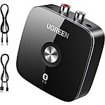 Prime Members: UGREEN Bluetooth Adapters / Receivers / Transmitters: BT 5.3 Receiver $12.05 &amp; More + Free S&amp;H