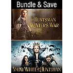 Snow White & The Huntsman + The Huntsman: Winter's War (Digital 4K UHD, Extended) $5