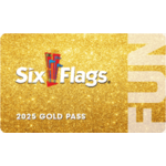Six Flags in Jackson, NJ: 2024-2025 3-Park Unlimited Access Gold Pass $75 (Valid thru 2025)