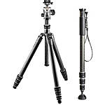 Gitzo Carbon Fiber Tripod Kits: Series 1 Traveler Tripod + Monopod $400 &amp; More + Free Shipping $399.95