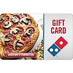 E-Gift Cards: $50 Famous Footwear GC $40, $50 Domino's GC $40 &amp; More (Email delivery)