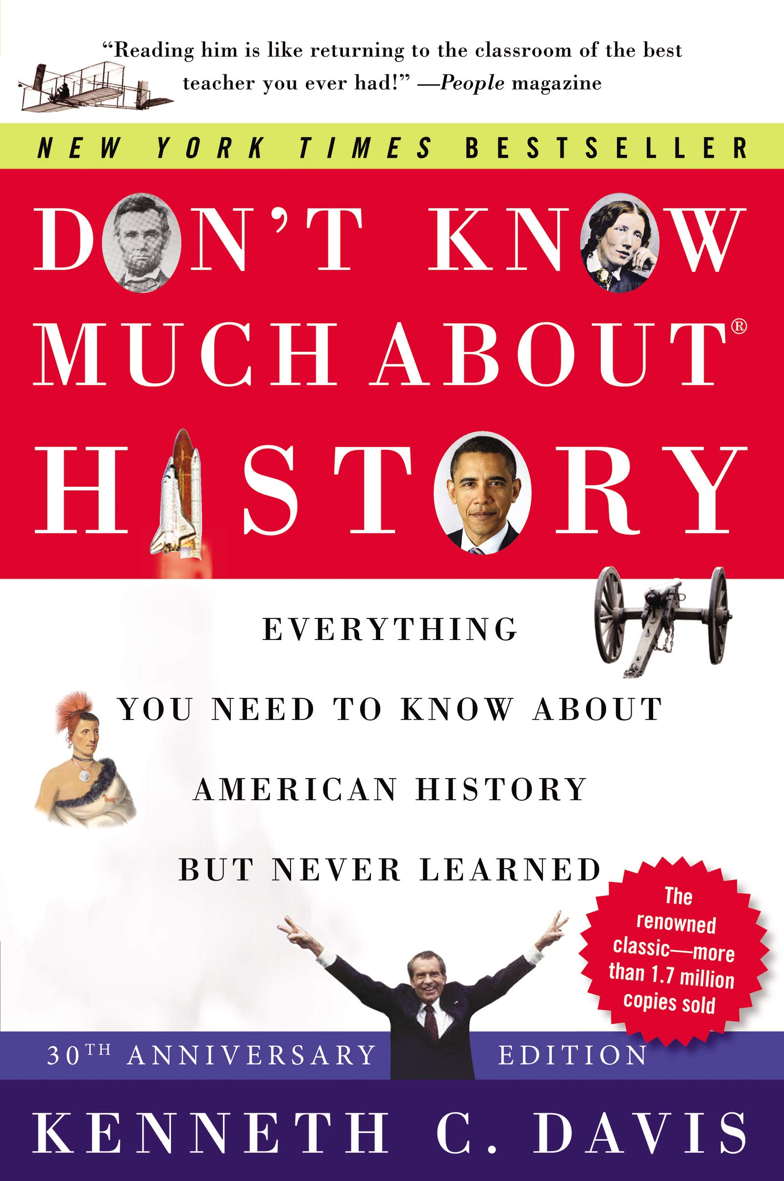 Don't Know Much About History (30th Anniversary Edition, Kindle eBook) $1.99