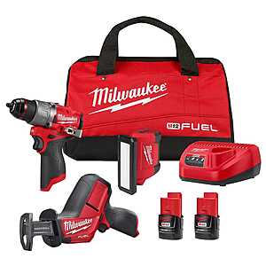 M12 Fuel 3 tool combo kit $149.99