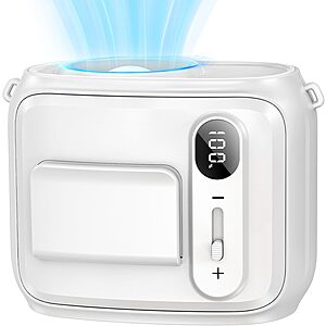 Sweetfull Rechargeable Portable Waist Fan: 10000mAh + Flashlight $15, 5000mAh $10 