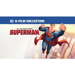 DC Universe 6-Film Superman Original Animated Collection (Digital 4K Films) 