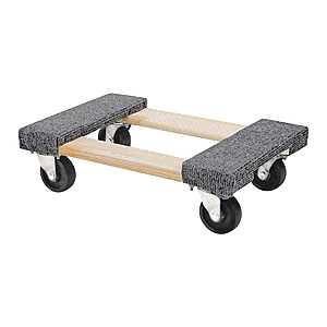 Harborfreight FRANKLIN 18 in. x 12 in., 1000 lb. Capacity Hardwood Dolly 8.99 with Harbor Freight coupon thru 9/14/2025