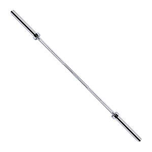Signature Fitness Olympic Weight Bars: 4' Curl Bar , 6' Straight Barbell 