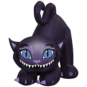 Way To Celebrate Halloween Inflatables: 3' Smiley Cat, 4' Spooky Pumpkin Reaper, & More $13.48 + Free S&H w/ Walmart+ or on $35+