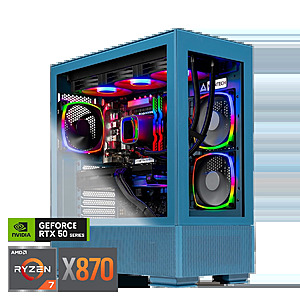 Skytech Azure 2 Desktop: Ryzen 7 9800X3D, RTX 5080, 32GB RAM, 2TB SSD $2228 + Free Shipping