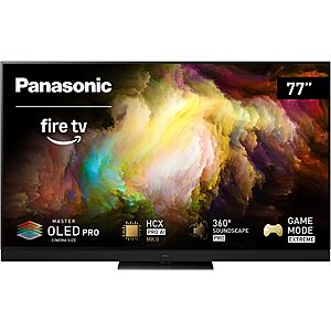 Panasonic 77" Z8BAP Series OLED 144Hz 4K UHD Smart TV (2025) @ Beach Camera via Best Buy/Amazon $1999.99