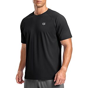 Men's G Gradual Athletic Workout UPF 50+ Fabric T-Shirts (various colors)