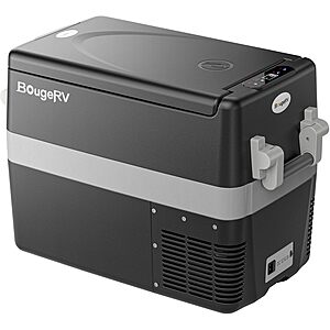 42-Qt BougeRV 12V/24V DC 110~240V AC Portable Car Fridge/Freezer $197.19 + Free Shipping