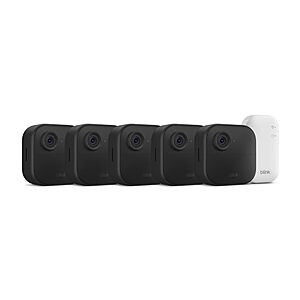 Blink Outdoor 4 Wireless Smart Security Cameras w/ Sync Module Core (5 Camera System)