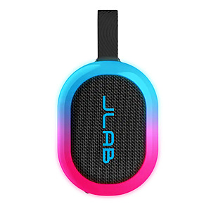 JLab Pop Party Portable Water Resistant Bluetooth Speaker w/ RGB Lighting $10 + Free S&H
