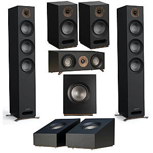 Jamo Studio Series Speakers: 2x S 809 + 2x S 803 + 2x S 8 + S 81 + S 810 (2 Colors) $449 + Free S&H