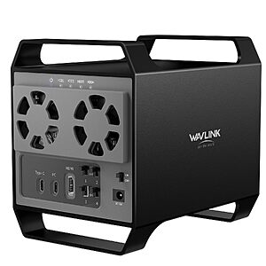 Wavlink 4-Bay HDD/SSD 10Gbps Max 88TB Capacity Expansion Enclosure $94.80 + Free S&H