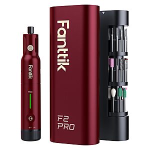 Fanttik F2 PRO Cordless Rotary Tool Kit w/ 55 Accessories $59 + Free S&H