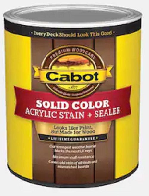 ultra white stain and sealer - $1 YMMV at Lowe's