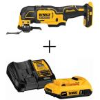 DEWALT ATOMIC 20-Volt MAX Cordless Brushless Oscillating Multi-Tool + 20-Volt 2Ah MAX Li-Ion Battery and Charger + Free shipping @ HomeDepot $99