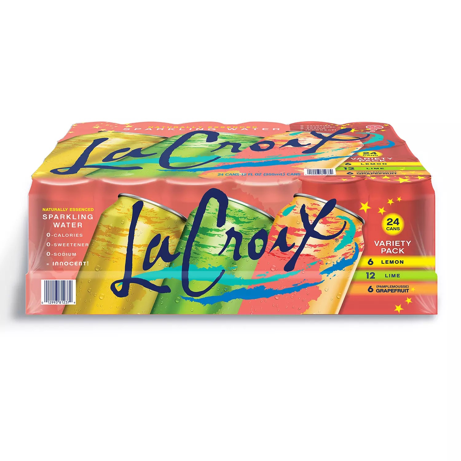 La Croix Sparkling Water Variety Pack (12 oz., 24 pk.) @ Sam's Club - $6.08
