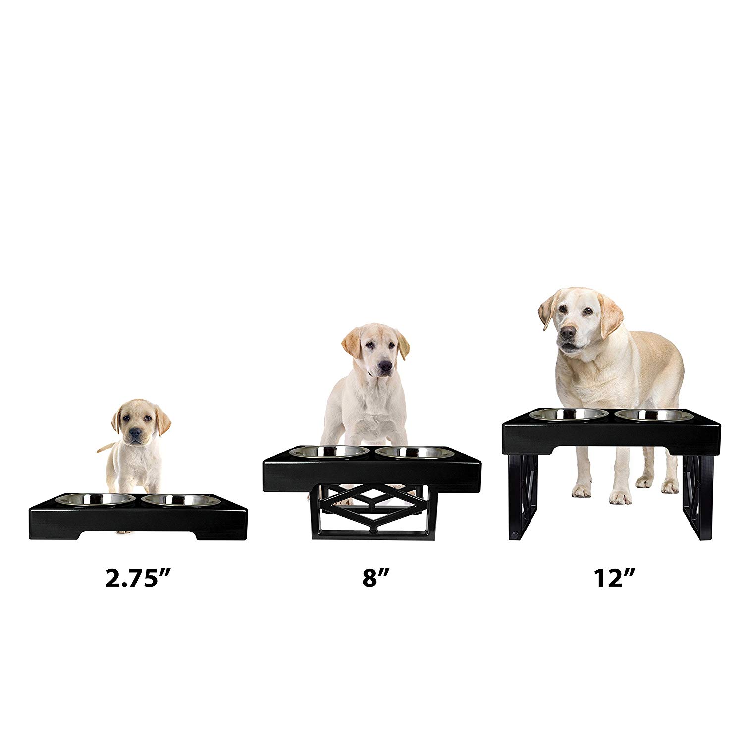 Designer Diner Adjustable Elevated Pet Feeder 13 25 Slickdeals Net