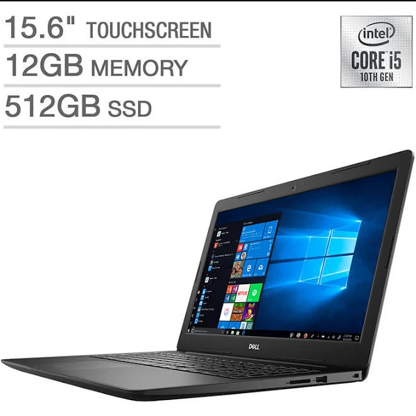 Dell Inspiron 3000 Series 15.6" 1080P Touchscreen Laptop $479.99
