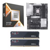 AMD Ryzen 9 9950X3D, MSI X870E-P Pro WiFi, G.Skill Flare X5 Series 32GB DDR5-6000 Kit, Computer Build Bundle - Micro Center $799