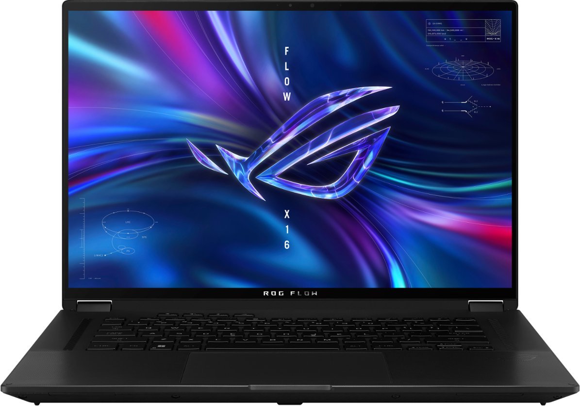 $1500 ASUS - ROG 16" Touchscreen Gaming Laptop - AMD Ryzen 9 - 16GB DDR5 Memory - NVIDIA GeForce RTX 3060 V6G Graphics - 1TB SSD - Off Black $1499.99
