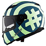 LS2 Stream Ff328 &quot;Hashtag&quot; Full Face Motorcycle Helmet $69.95 + FS or In-Store P/U @ MotorcycleCloseouts.com
