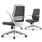 SIHOO Ergonomic Office Chair, Swivel Desk Chair Height Adjustable Mesh Back Computer Chair with Lumbar Support, 90° Flip-up Armrest (Black) $58.79+ FS on Amazon