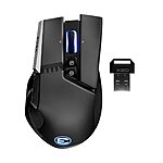 EVGA X20 16K DPI Wireless Ergonomic Gaming Mouse (Black) $18
