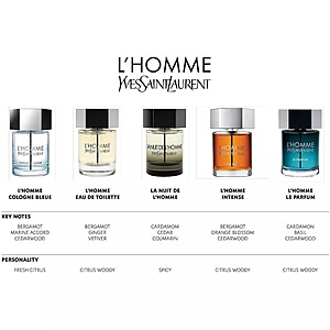 Yves saint laurent bleue cologne discount