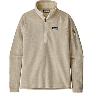 Patagonia women's better hot sale sweater quarter zip fleece