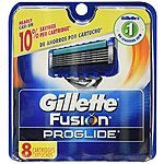 8-Count Gillette Fusion Proglide Manual Razor Blade Refills $13.50 + Free Shipping