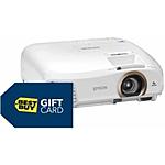BB Gamers Club Offer: Epson HC 2045 1080p Projector + $500 BB GC $850 + Free Shipping