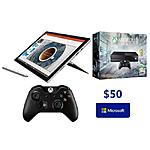 Microsoft Surface Pro 4 + 1TB Xbox One + Controller + $50 GC $898 &amp; More + Free Shipping