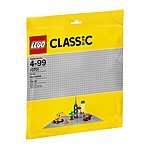 Prime Members: LEGO Classic Gray Baseplate $10.80 + Free Store Pickup