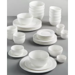 42-Piece Gibson White Elements Dinnerware Set (various, service for 6) $39 + Free Shipping