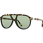 Persol Men's Modified Pilot Sunglasses w/ Tempered Glass Lens $76 &amp; More + Free S&amp;H