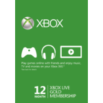 1-Year Xbox Live Gold Membership Brazil (Digital Delivery) $35.59