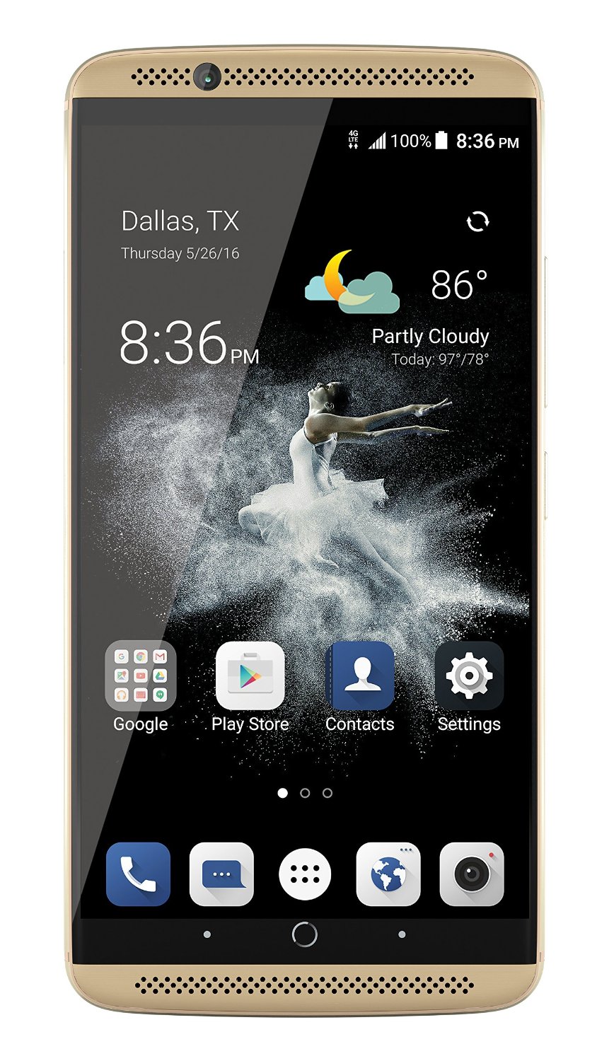 64GB ZTE Axon 7 Unlocked Smartphone Ion Gold Page 7