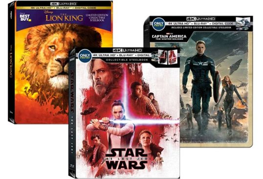 Disney 4k Uhd Blu Ray Digital Steelbooks Slickdeals Net