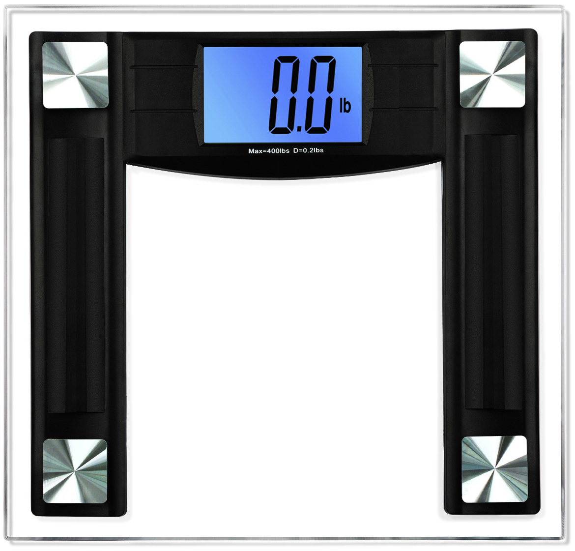 Balancefrom Digital Bathroom Scale 400lb Capacity Black Or Silver Expired